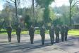 Unveiling of memorial plaque to NSZ soldiers in Zagórz (26.10.2014) 10 drill parade