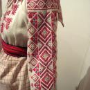 Ukrainian embroidered womens shirt from Rivne region