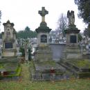 Graves of Anna Radomska, Wojciech Ślączka, Bronisława Ślączka at Central Cemetery in Sanok 1