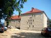 08728 Sanok Castle undergoing restoration in 2011