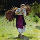 Пимоненко Из-лесу 1900