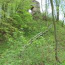 Ruiny zamku Kmitów-góra Sobień