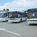 Autosan buses 2014 car park at Arena Sanok 1