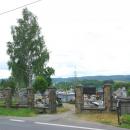 Posada Cemetery in Sanok main gate