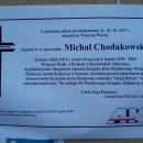 Obituary of Michał Chodakowski in Sanok 2