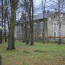 Mniszek-Tchorznicki manor house in Sanok (Dąbrówka) south 2