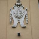 21 Mickiewicza Street in Sanok relief soldier coat of arms Sanok
