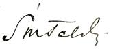 Kazimierz Świtalski - signature