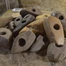 02016 Neolithische Steinäxte aus Sanok und Umgebung, archäologische Sammlung des Sanok Museums