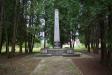 Soviet military cemetery in Sanok (Olchowce) monument