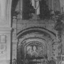 Jesus grave at Franciscan church in Sanok made by Maksymilian Słuszkiewicz (1918-1939)