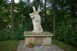 Statue of Jesus Christ Bearing Cross to 50. anniversary of St. Iwo Parish in Iwonicz-Zdrój