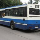 Jelcz bus of MPK Kraków at a bus stop on Irgców street