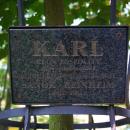 Acer platanoides Karl to 10 years of cooperation Sanok-Reinheim 2004 plaque