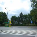 Bus depot at Krakowska Street in Sanok