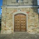 Church of the Dormition in Trepcza front door