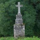 Stone cross in Jurowce (2018)